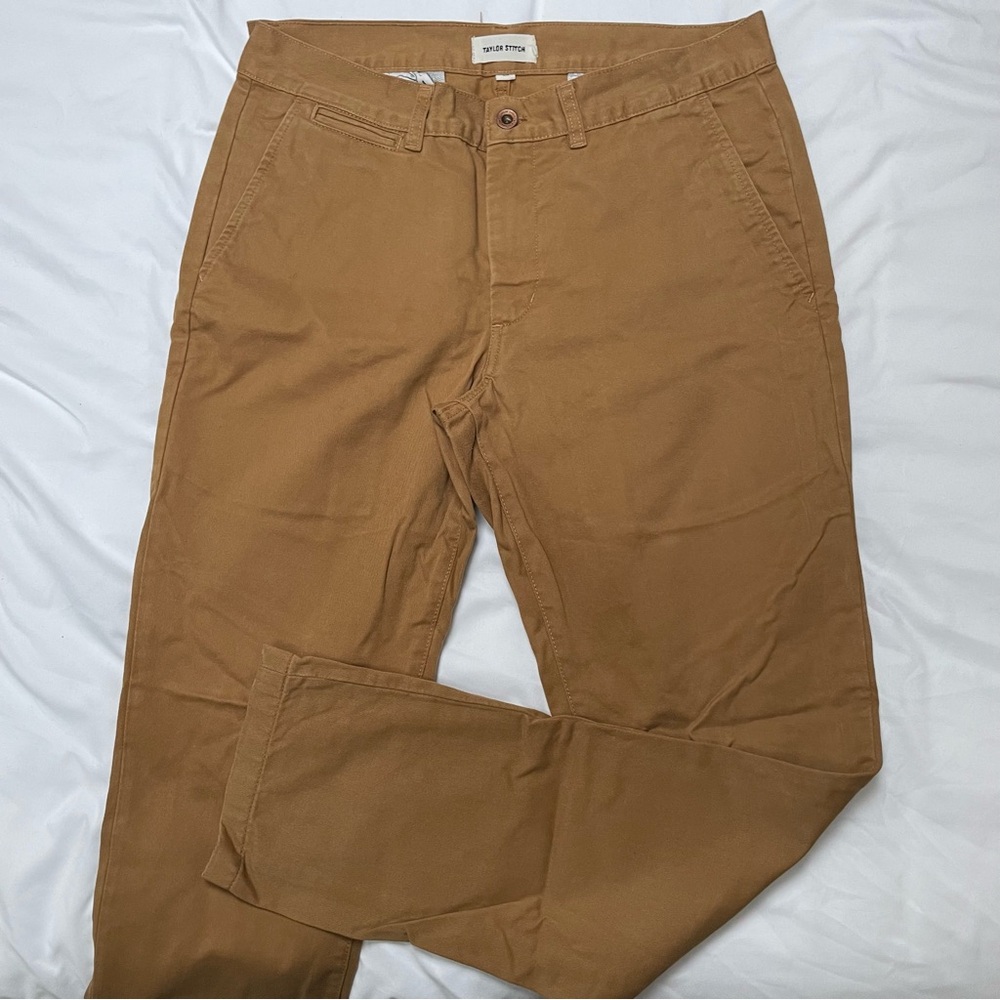 Taylor Stitch Men's Chinos in Brown/Tan